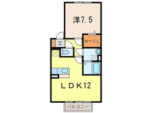 グリ－ンエクセルⅢの物件間取画像